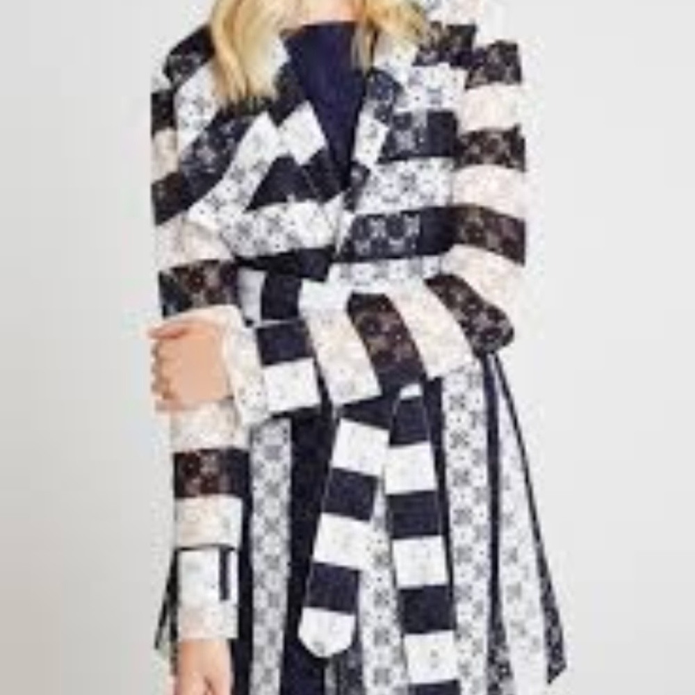 BCBGeneration Lace Trench Coat